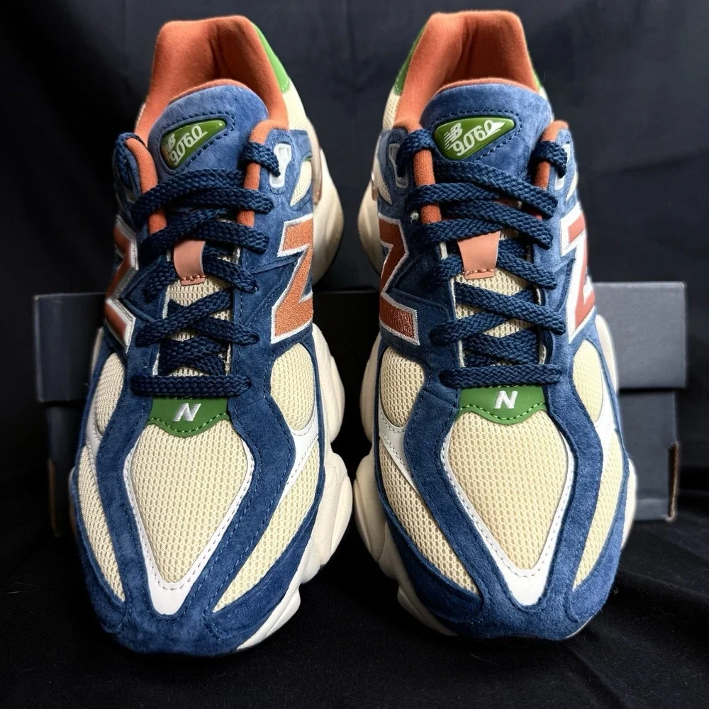 Size 8 New Balance 9060 Blue Beige Mens Shoes (U9060LDC) Lifestyle‎ Sneakers